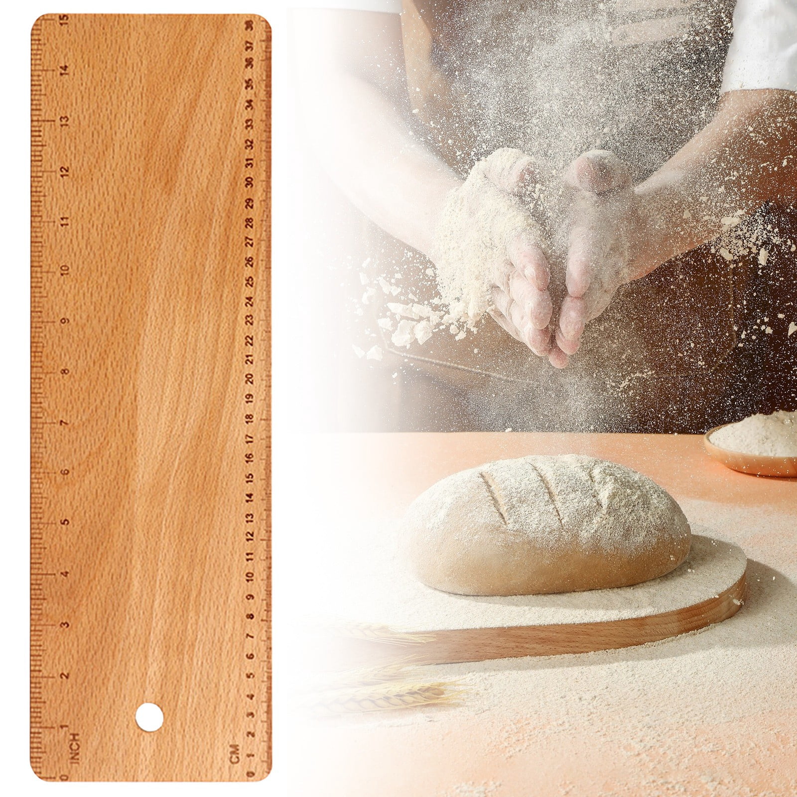 Non Stick Bread Dough Transfer Board Sliding Peel for Banneton Baking