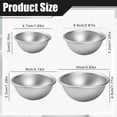 thumbnail image 1 of Non-Stick Cake Mold - 4 Size Adjustable Round Cake Baking Pan Set - Carbon Steel Bakeware for Homemade Cakes Bread - Oven Safe Baking Tool, 1 of 8