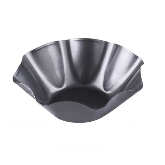 Non Stick Carbon Steel Tortilla Pan Decorative Flower Shaped Tortilla Shell Pans Moulds for Versatile Baking Needs