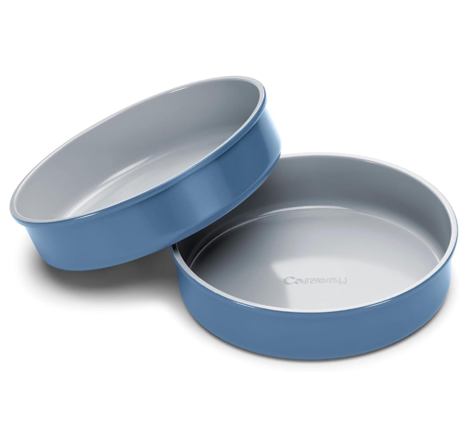 NonStick Ceramic 9” Circle Pans Naturally Slick Ceramic Coating