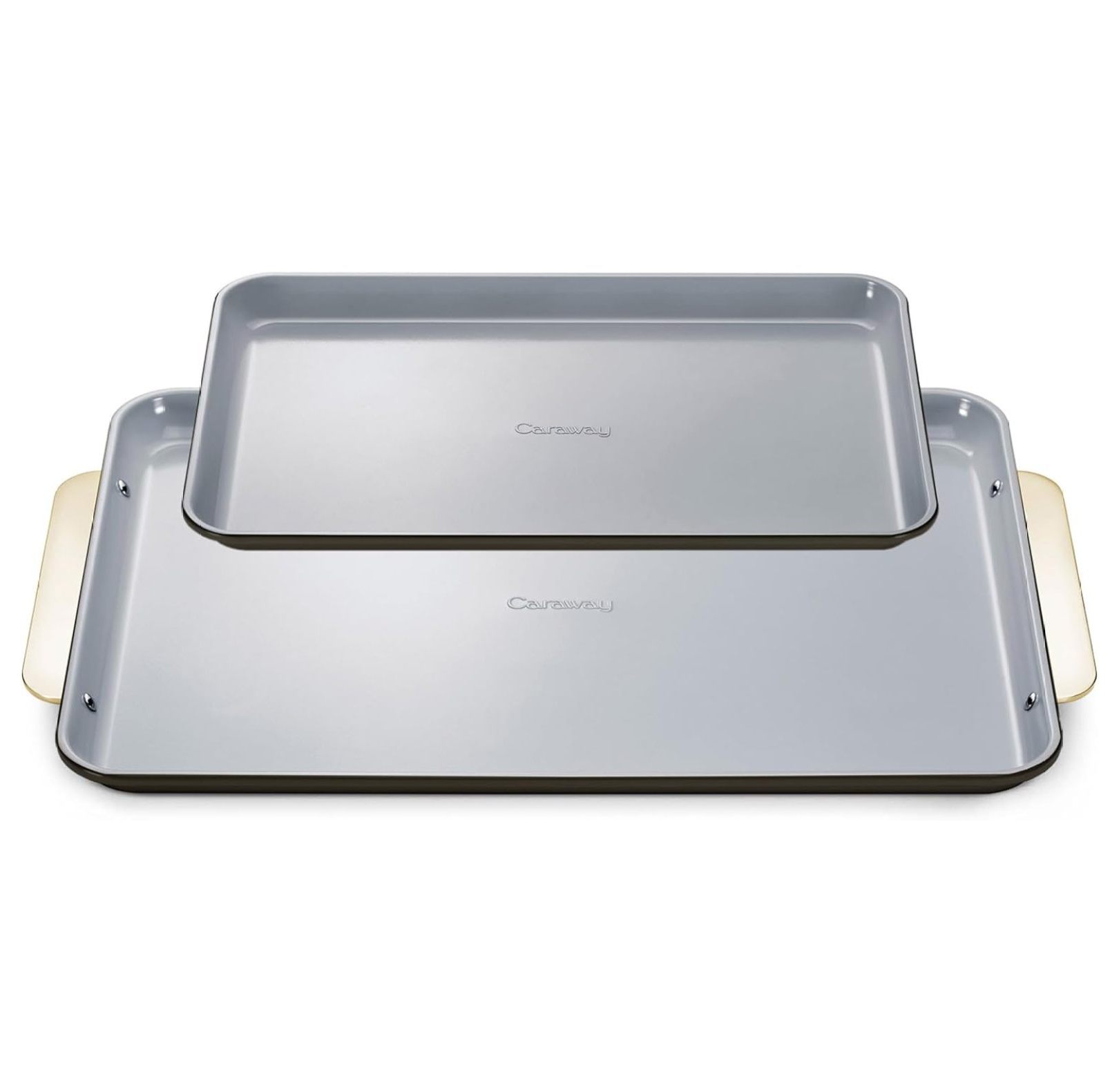 NonStick Ceramic Baking Sheet Duo Naturally Slick Ceramic Coating NonToxic, PTFE & PFOA