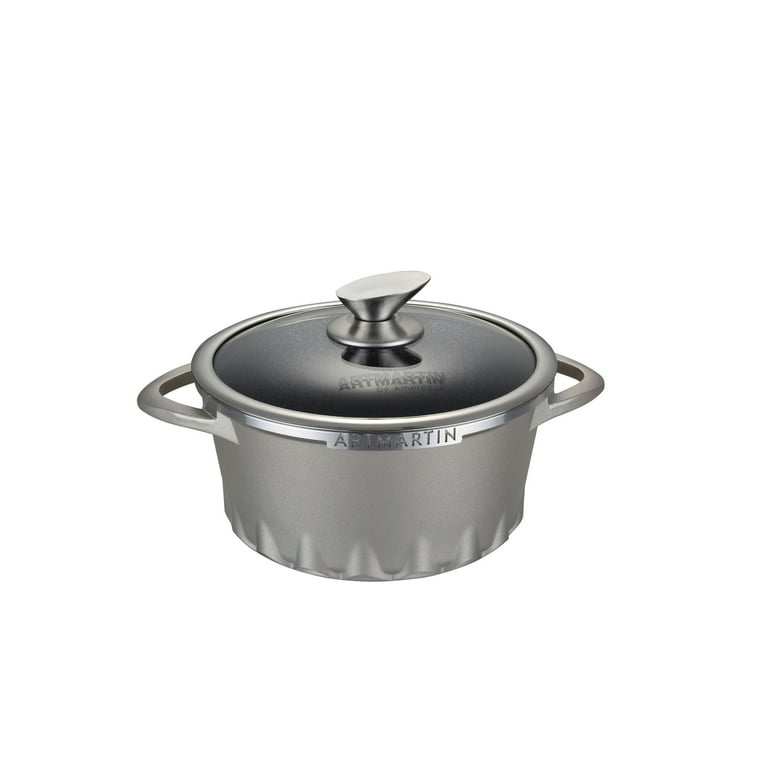Non-Stick Ceramic Coated Die-Cast Aluminum Round Casserole Lid