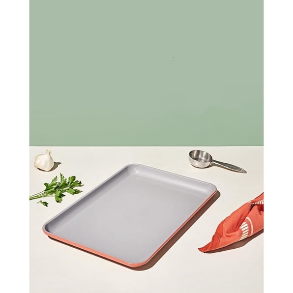 Non-Stick Ceramic Medium Baking Sheet - Naturally Slick Ceramic Coating -   - Perfect for Baking, Roasting, and More - Medium (15" x 10")