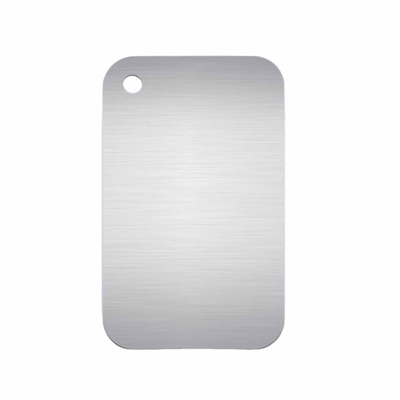 Non Stick Chopping Board 9.5 x 6 Inch for Kitchen Prep, Food Grade Stainless Steel Cutting Board, Dishwasher Safe Meat Fruit Vegetable Board, Kitchen Accessories