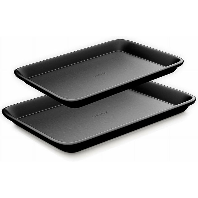 NonStick Cookie Sheet Baking Pans 2Pc. Professional Quality Kitchen
