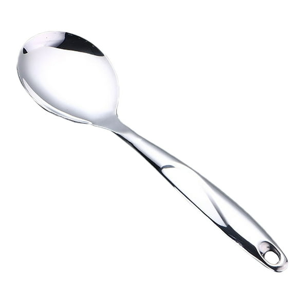 Raindrops Stainless Steel Rice Scoop Kitchen Utensil 1 Piece Cooking Tool