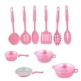 thumbnail image 1 of Non Stick Cookware Set, 13 Piece Kitchen Pot and Pan Set for Frying Soup Milk Cooking, Easy Clean Stainless Steel with Lid and Spatula, Durable Iron Material for Home Use, 1 of 6