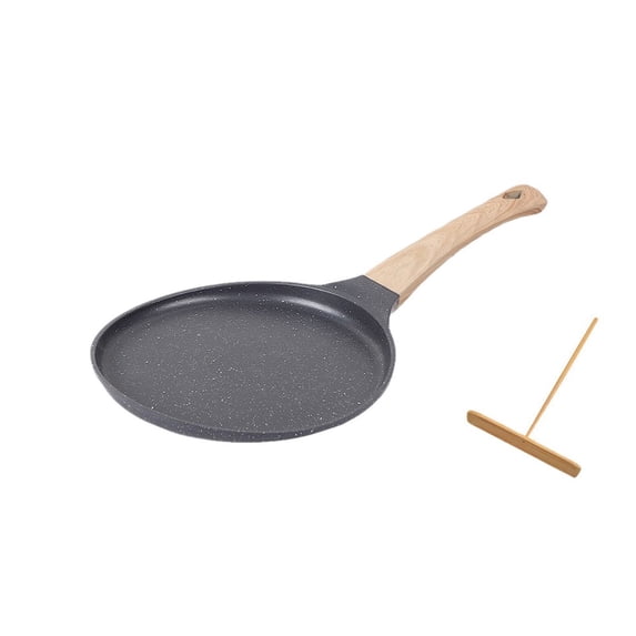 Non Stick Crepe Pan For Perfect Pancakes And Delicate Even Heat Distribution Easy Food Release Non-Stick Pan