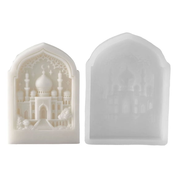 Non-Stick Easy unstained Moonss Casting Mold Heatproof For Wax And Soap handicrafts artisanal Supplies