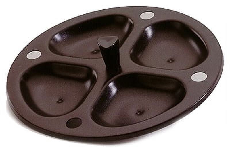 NonStick Egg Poacher Insert Poach Up To 4 Eggs With Ease In Any 10"1
