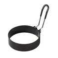 thumbnail image 1 of Non Stick Egg Ring For Frying Pan Home Kitchen Egg Cooker Easy Release (Black, 9*4*8cm), 1 of 2