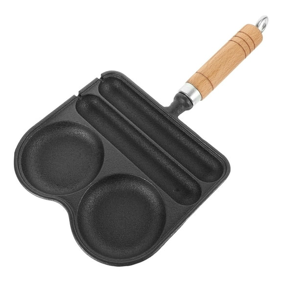 Non Stick Fry Pan Griddle Egg Cooking Breakfast Muffin Small Frying