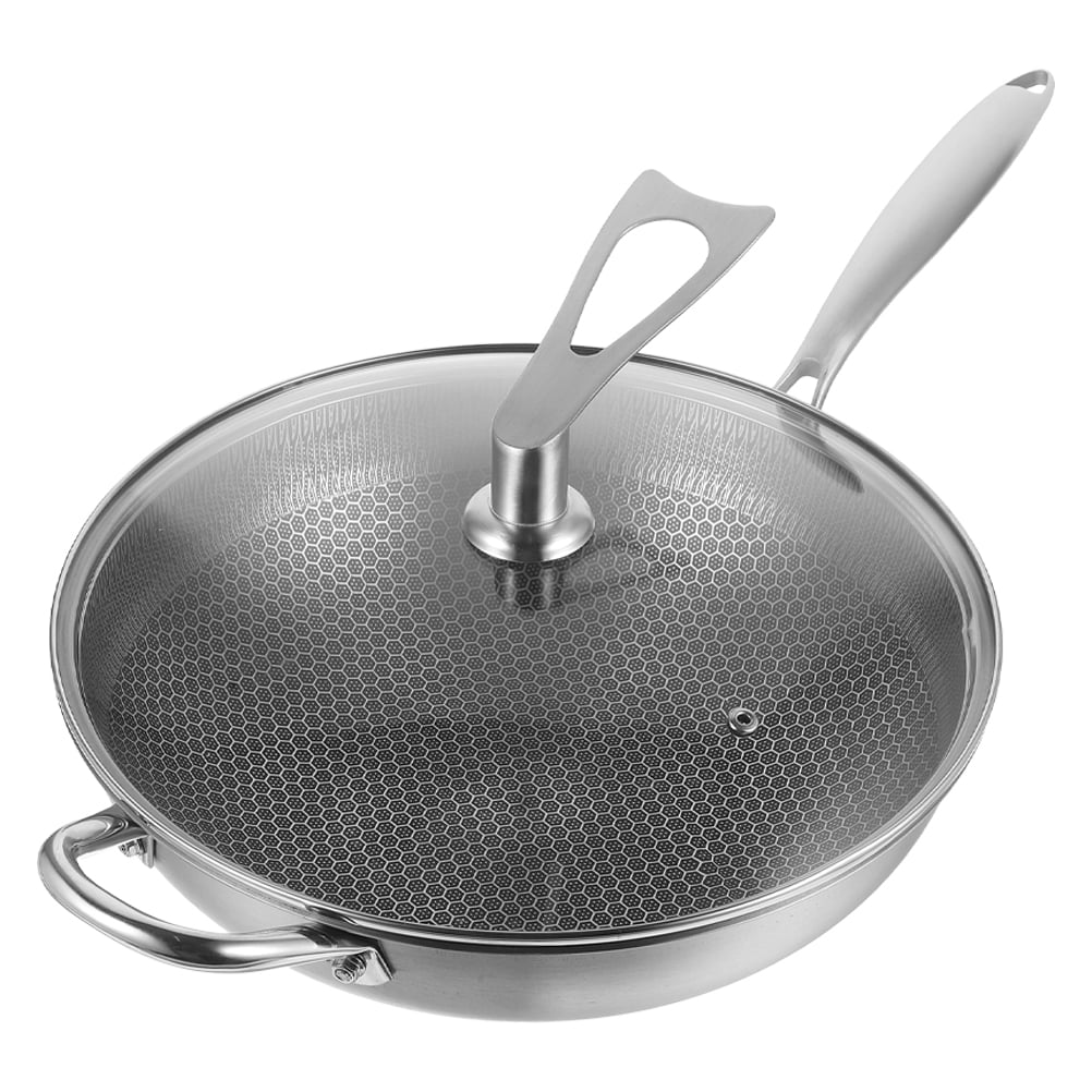 Non Stick Fry Pan Griddle Stir Fry Easy Clean Skillet Wok for