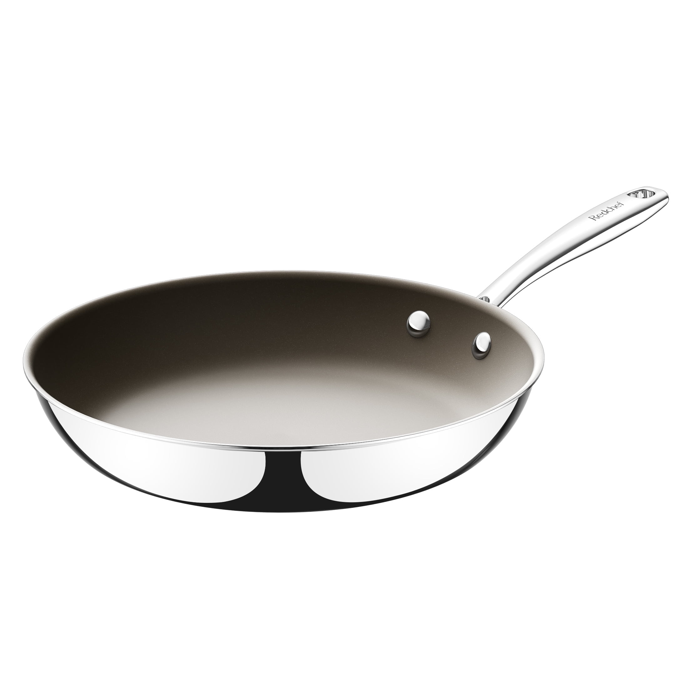 Redchef Non Stick Frying Pans Skillet 11.5 Inch Titanium Frying Pans Nonstick Ceramic Nonstick Frying Pan Non Toxic PFAS PFOA PTFE Free Dishwasher and Oven Safe Compatible with All Cooktops