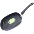 thumbnail image 1 of Non Stick Grill Pan Square Aluminum Grill Pan Non Stick Cookware Gas Stove Compatible Only, 1 of 7