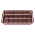 thumbnail image 1 of Non-Stick High Carbon Steel Brownie Baking Tray with 18 Grid Separator for Kitchen Dessert Shop, 1 of 9