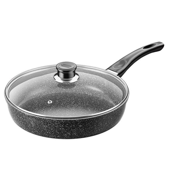 Non-Stick Maifan Stone Frying Pan - Induction Compatible Skillet for Pancakes, Eggs & Stir-Fry