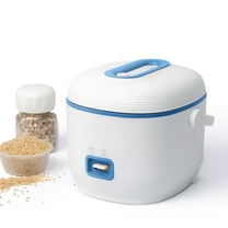 Non-Stick Mini Rice Cooker, 1 Cup-2 Cup, Blue