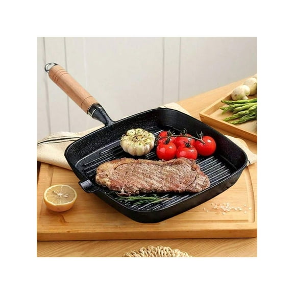 3-In-1 Non-Stick Multifunctional Baking Tray - Large Square Frying Pan For Indoor Outdoor Barbecue Breakfast