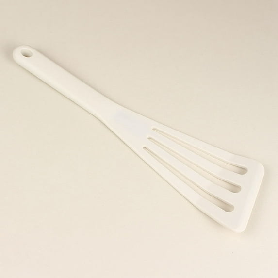 Non Stick Nylon Fish Spatula, Flexible Slotted Frying Turner, 1 Count, 12.3 Inch Iron, Beige Heat Resistant Flipper, Kitchen Cooking Gadget, Viral Chef Must Have Tool