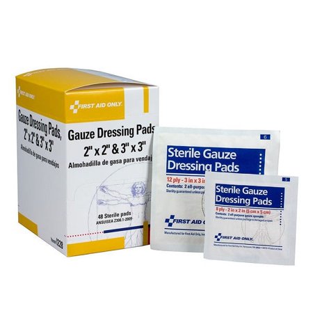 Non-Stick Pads w/ Adhesive Edges (Unitized Refill), 3" x 4", 50/Box (2 Boxes)