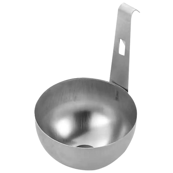 Non Stick Poached Egg Cooker, Stainless steel Hanging Ear Egg Poacher Cups with Hook, Multi-use Fast Egg Poachers Maker for Instant Ramen Noodle Soup, Breakfast Cooking, 2.83x1.38 inch