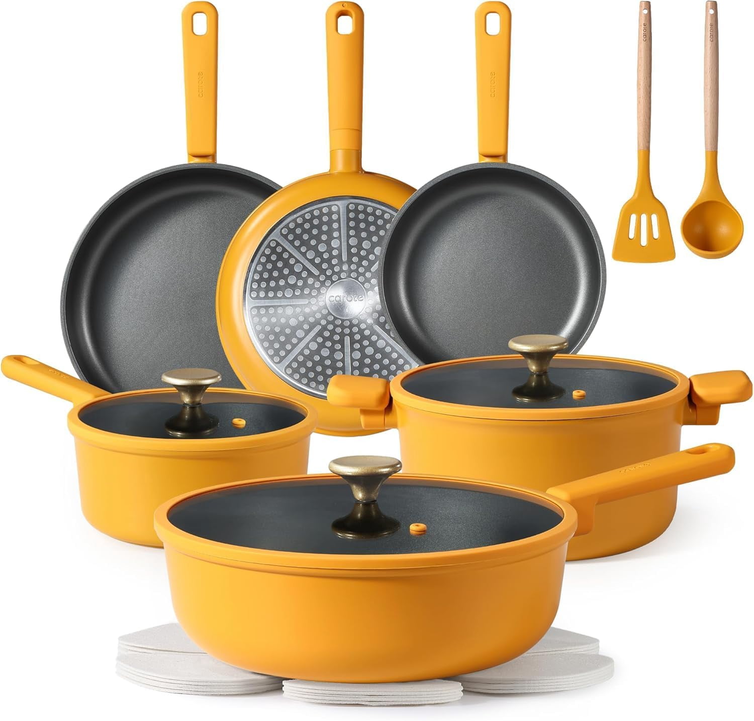 Non Stick Pots and Pans Set, Cookware Sets Nonstick, Kitchen Cooking ...