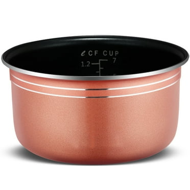 Non-Stick Rice Cooker Inner Pot Replacement Electric Rice Cooker Pot Nonstick Cooking Pot Rice Cooker Inner Container Rice Cooker Replacement Bowl Accessories 2L