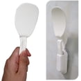 thumbnail image 1 of Non Stick Rice Paddle Spatula with Suction Cup Holder Rack for Rice Potato, 1 of 2