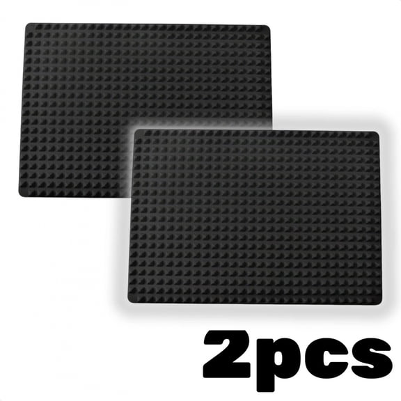Non-Stick Silicone Baking Mat 16*11in Pyramid Cooking Mat BPA Free Pan For Baking Microwave Oven  Easy Cleanup Roast Chicken Mat