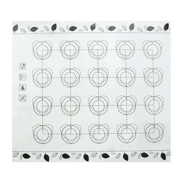 Non-Stick Silicone Baking Mat Heat Resistant Liner Oven Sheet Macaron Cookie (50)