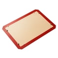 thumbnail image 1 of Non-Stick Silicone Baking Mat for Oven, Heat Resistant Rectangular Baking Sheet Liner with Buttons, Reusable Kitchen for Easter Holiday Baking, 11.8 x 8.3 in, 1Pack Red, 1 of 5
