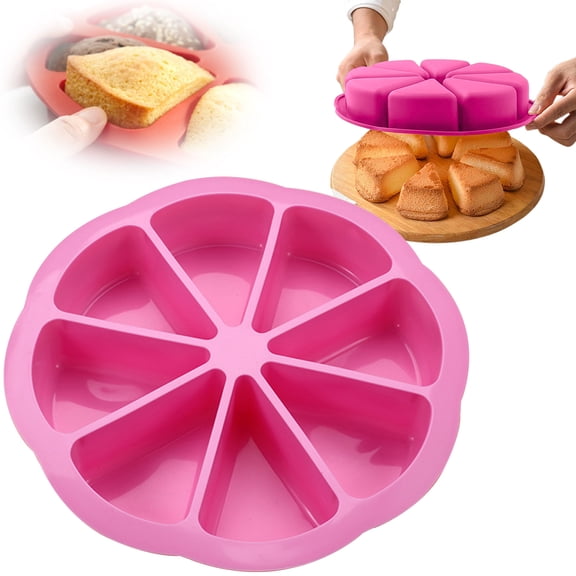 Non Stick Silicone Baking Mold Pan Pizza Cake Cornbread Scone DIY Kitchen