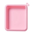 thumbnail image 1 of Non-Stick Silicone Baking Pan, Rectangular Cake Mold for Oven, Heat Resistant Bakeware for Diy , Bread, Lasagna, Reusable, Kitchen Cake Making Tool, 1 Cake Mold, 1 of 9