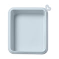 thumbnail image 1 of Non-Stick Silicone Baking Pan, Rectangular Cake Mold for Oven, Heat Resistant Bakeware for Diy , Bread, Lasagna, Reusable, Kitchen Cake Making Tool, 1 Cake Mold, 1 of 9