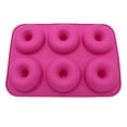 thumbnail image 1 of Non-Stick Silicone Donut Pan, 6-Cavity Mold for Baking, Flexible and Durable, Perfect for Homemade Donuts and Cupcakes, Dishwasher Safe, Easy Cleanup, 10.2x7.1 Inch, Single Mold, by Preplabs, 1 of 2