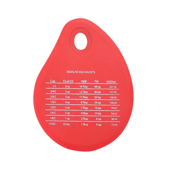 Non-Stick Silicone Dough Scraper & Cutter, Flexible Cutting Tool for Bread & Pastry Making (Red, Metal, 1pc)
