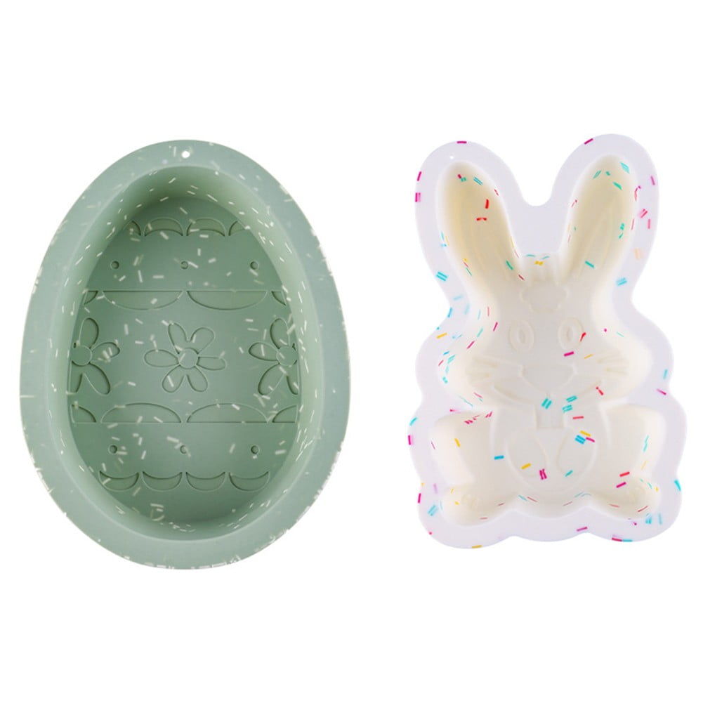 Non-Stick Silicone Easter Baking Tools Set:Bake Perfect Cake with Ease & Style!