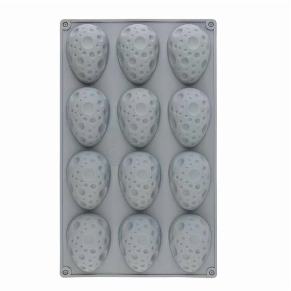 Non-Stick Silicone Meteorite Cake Mold  Flexible Baking Mold for Chocolate, Pudding, Mousse, Candy, and Soap Making