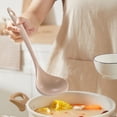 thumbnail image 1 of Non-Stick Soup Ladle, High Temperature Resistant Kitchen Spoon, Food Grade Cooking Utensil, Flexible Stir Fry and Soup Serving, Durable Household Kitchenware, 1 of 6