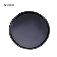 thumbnail image 1 of Non-Stick Thicken Pizza Tray Removable Carbon Steel Oven Sheet Home Kitchen Baking Pan Tool, 1 of 10