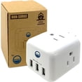 Non Surge Cruise Approved Power Strip [3 USB & 3 AC] - Walmart.com