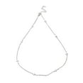 thumbnail image 1 of Non-Tarnish 304 Stainless Steel Cross Link Chain Necklace Stainless Steel color 17.52 inch(44.5cm), 1 of 3
