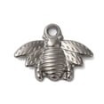 thumbnail image 1 of Non-304 Stainless Steel Pendants Bee Charms Stainless Steel Color 16x21x3mm Hole: 2mm, 1 of 3