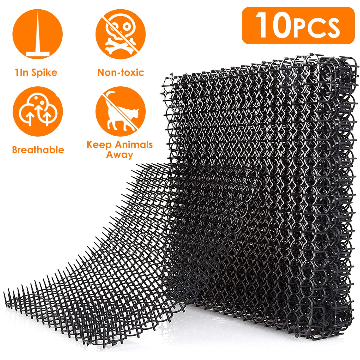 NonToxic Cat Repellent Mat, iMounTEK 10Pcs 15.8x 11.8" Cat Repellent