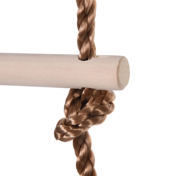 Non,Toxic Climbing Rope Ladder, Eco,Friendly, Smooth Wood, Promotes <span Style="background:red"></span> Activity For Children