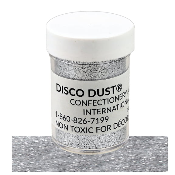 Non-Toxic Disco Dust, 16 Grams - Silver