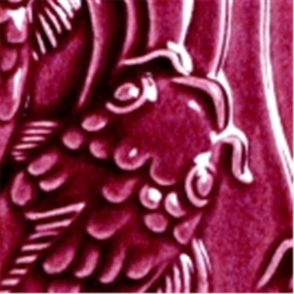 Non Toxic Glaze & 1 Pint Plastic Jar - Red Brown Lg-34