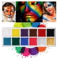 Non Toxic Hypoallergenic Oil Based Face Body Painting Large Deep Pan