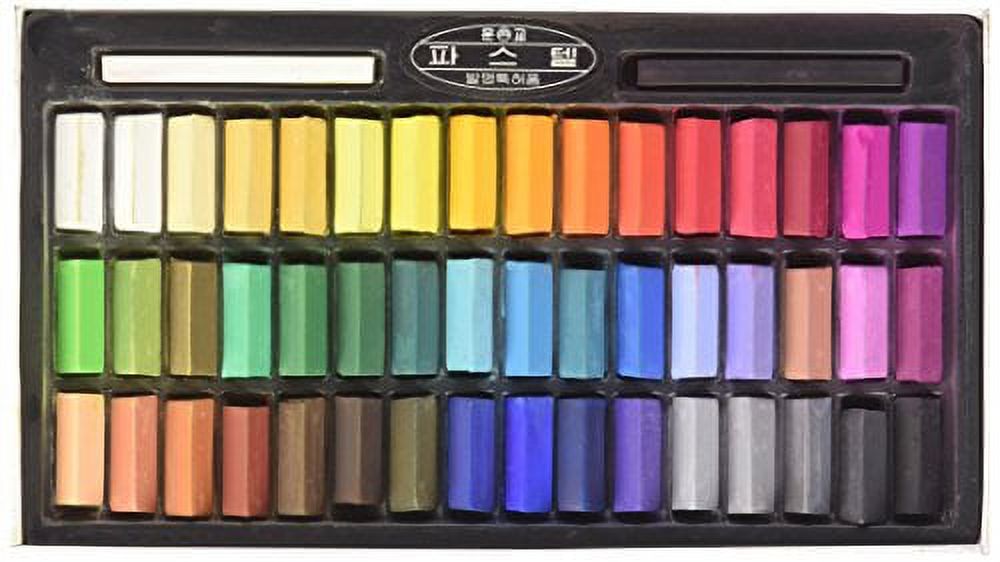 Non Toxic Mungyo Soft Pastel Set of 48 Assorted Colors Square